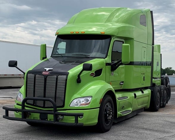 green truck