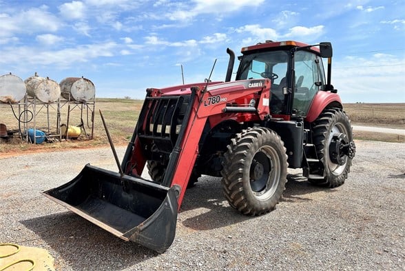 red tractor