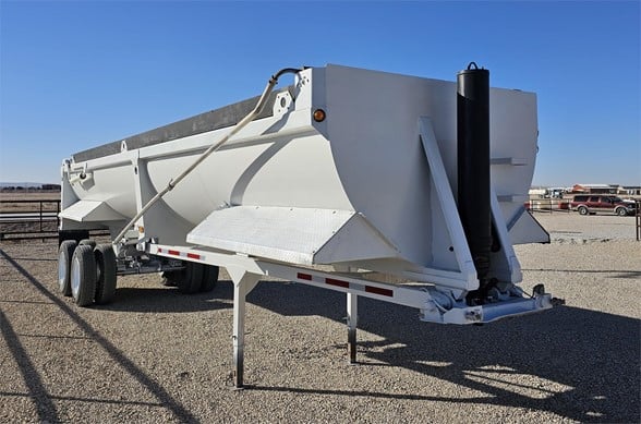white trailer